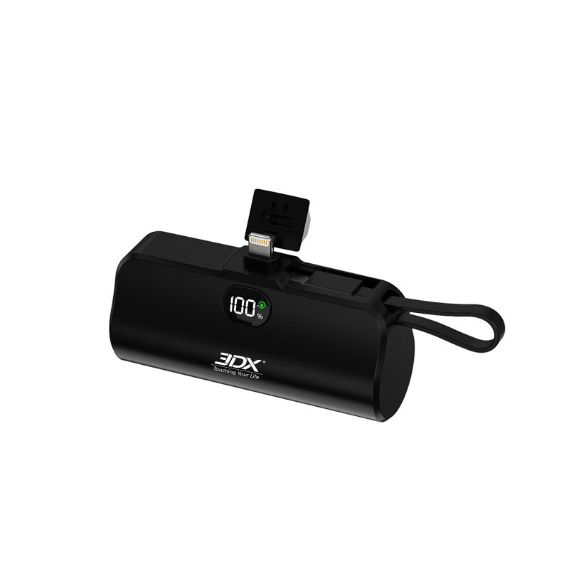 Three-in-one tail plug capsule power bank